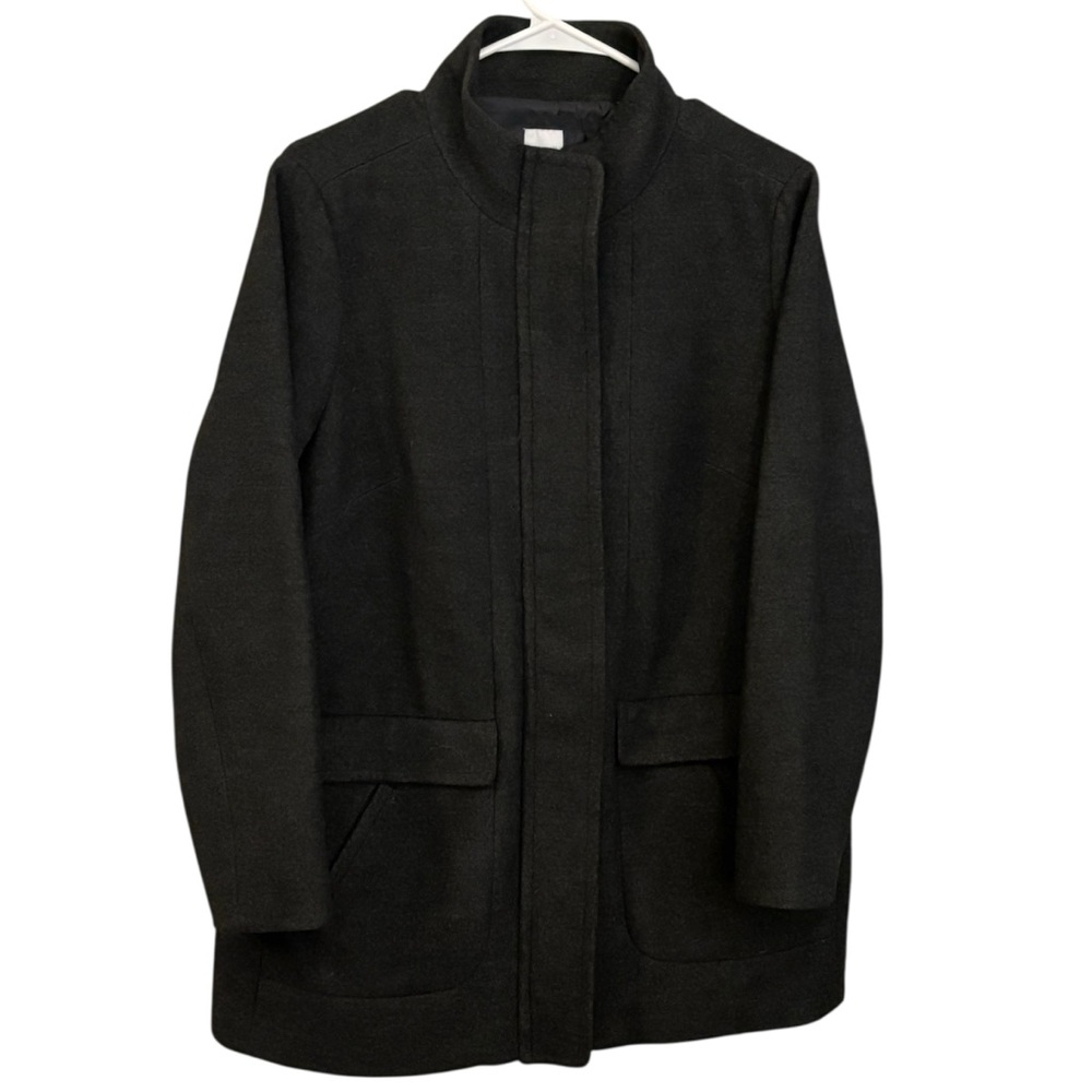 J. Jill Dark Charcoal Jacket • M Petite • 65% Poly / 32% Viscose / 3% Spandex ✨
